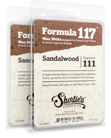 Sandalwood Wax Melts 2 Pack - Formula 117