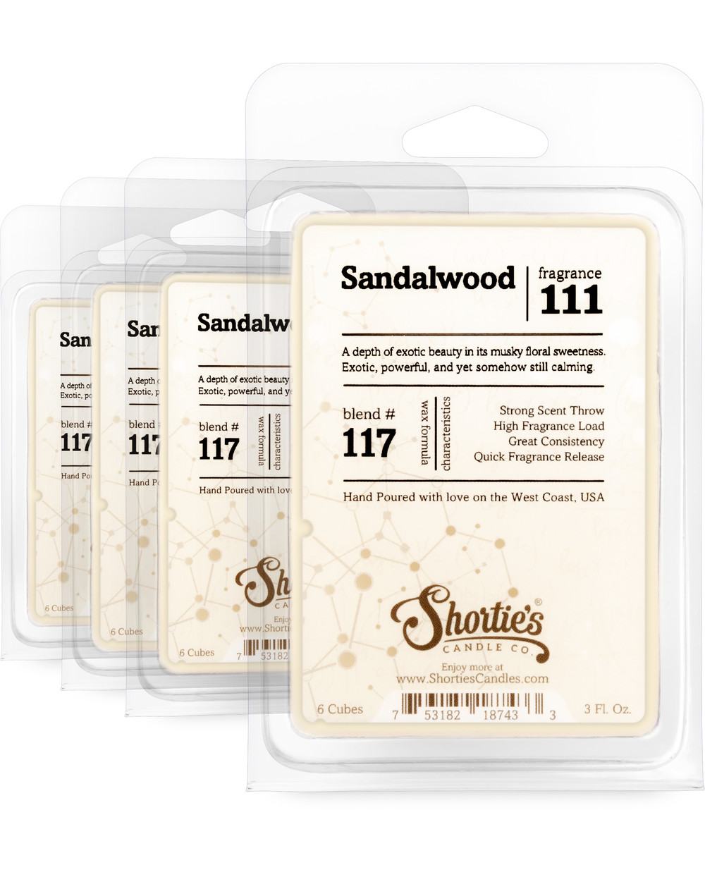 Sandalwood - Wax Melts
