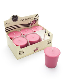 Sugarplum Cranberry Soy Votive Candles 6-Pack