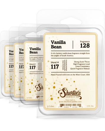 Vanilla Bean Wax Melts 4 Pack - Formula 117