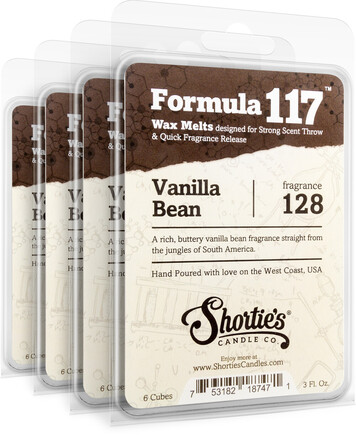 Vanilla Bean Wax Melts 4 Pack - Formula 117