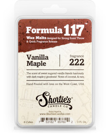 Vanilla Maple Wax Melts  - Formula 117