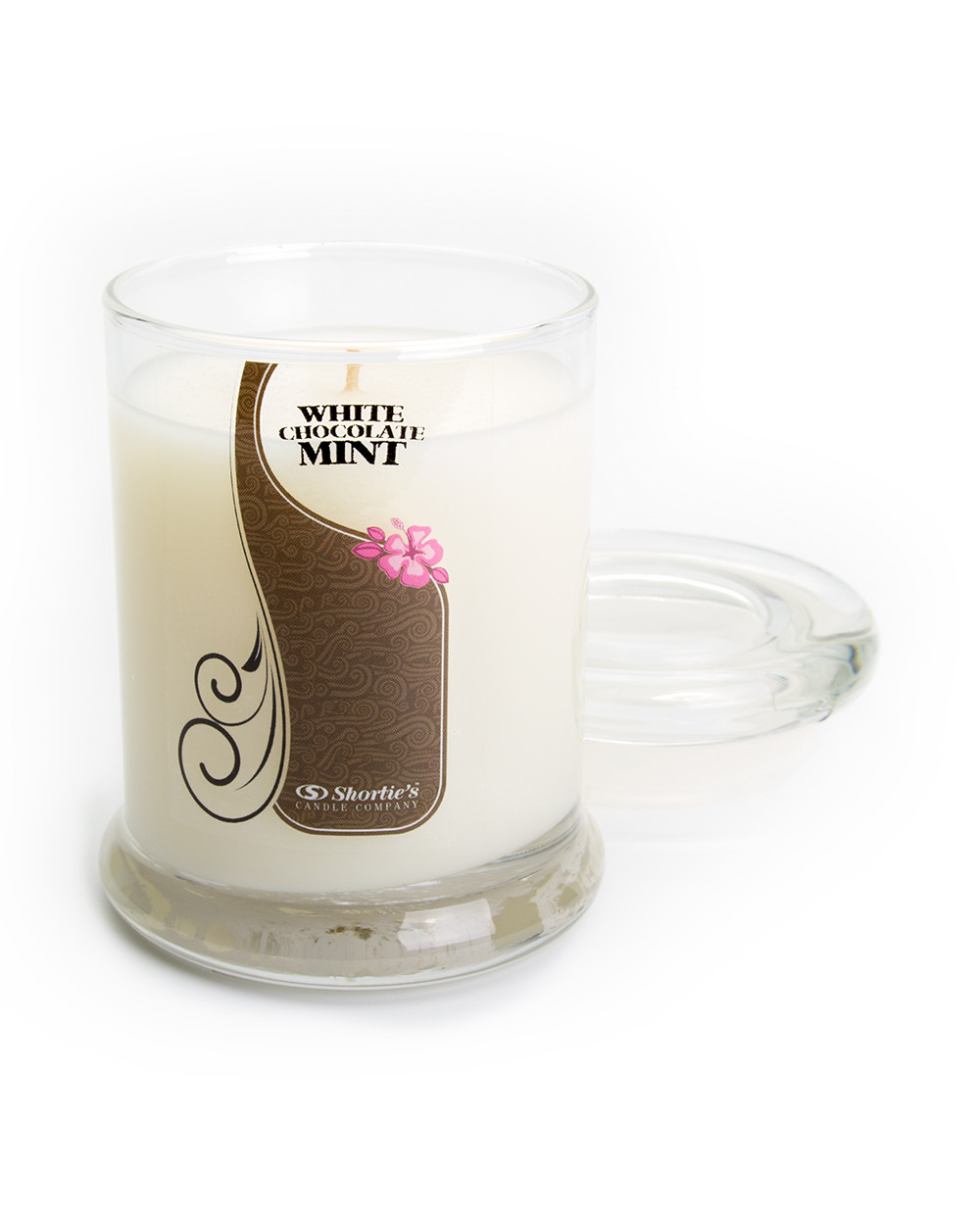 White Chocolate Mint Jar Candle 6.5 Oz. Shortie's Candle Company
