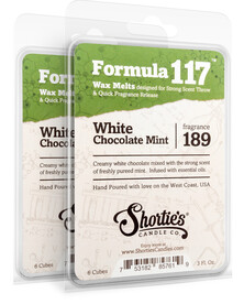 White Chocolate Mint Wax Melts 2 Pack - Formula 117