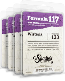 Wisteria Wax Melts 4 Pack - Formula 117