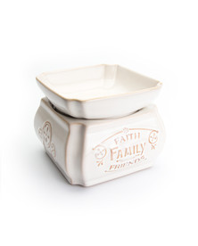 Faith, Family, Friends Electric Candle Warmer