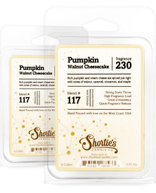 Pumpkin Walnut Cheesecake Wax Melts 2 Pack - Formula 117