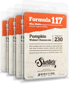 Pumpkin Walnut Cheesecake Wax Melts 4 Pack - Formula 117