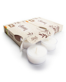 Oakmoss & Amber Tealight Candles 12-Pack