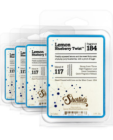 Lemon Blueberry Twist Wax Melts 4 Pack - Formula 117