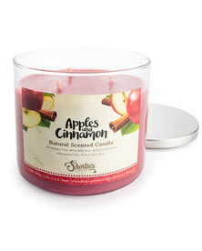 Natural Apples & Cinnamon 3 Wick Candle