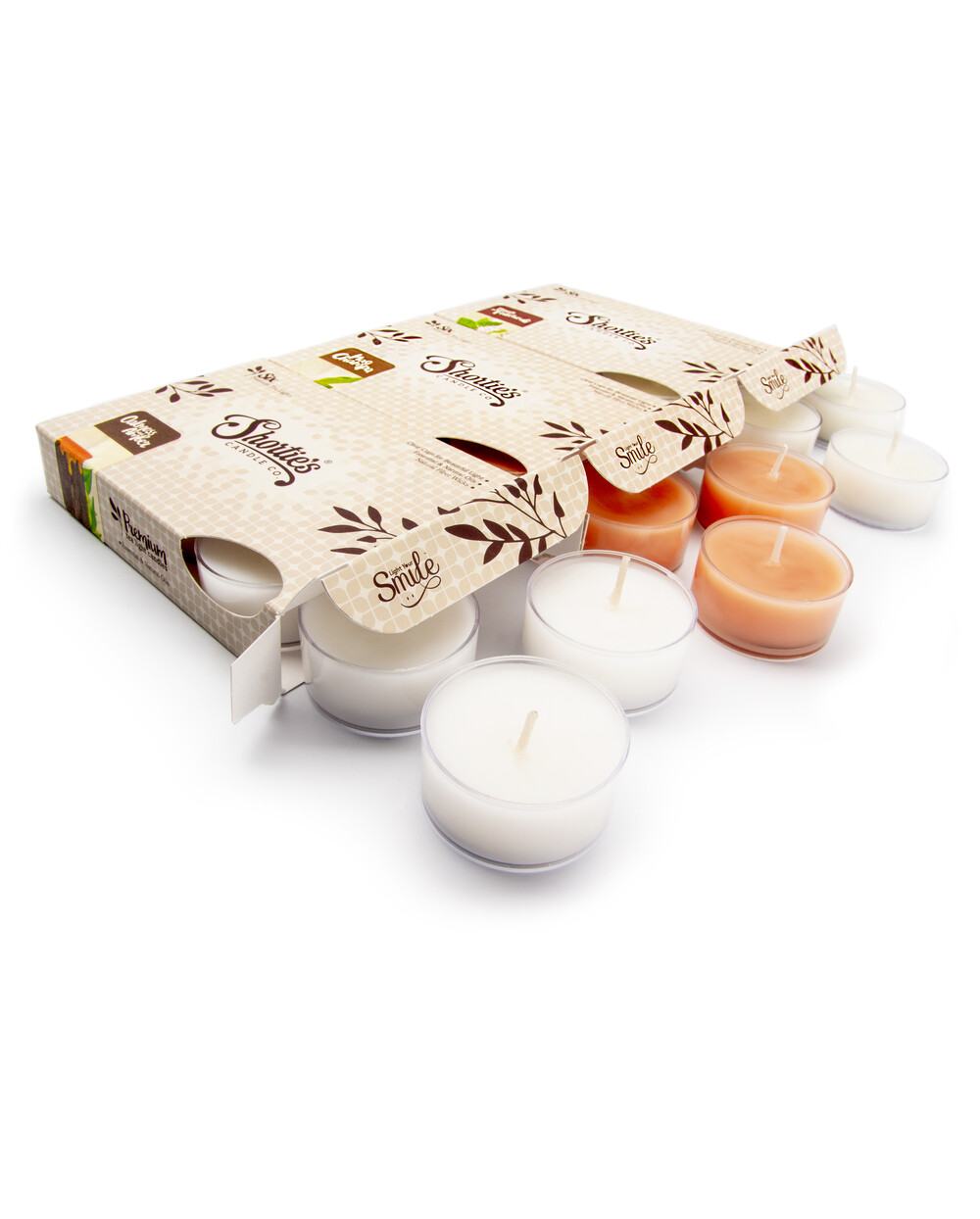 Earth Tealight Candles Variety Pack Shortie's Candle Company