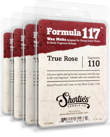 True Rose Wax Melts 4 Pack - Formula 117