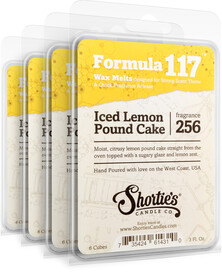 Iced Lemon Pound Cake Wax Melts 4 Pack - Formula 117