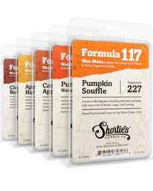 Pumpkin Spice Wax Melts Variety 5 Pack - Formula 117